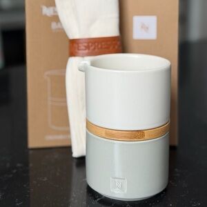 Nespresso Stackable Serving Set & Barista Towel